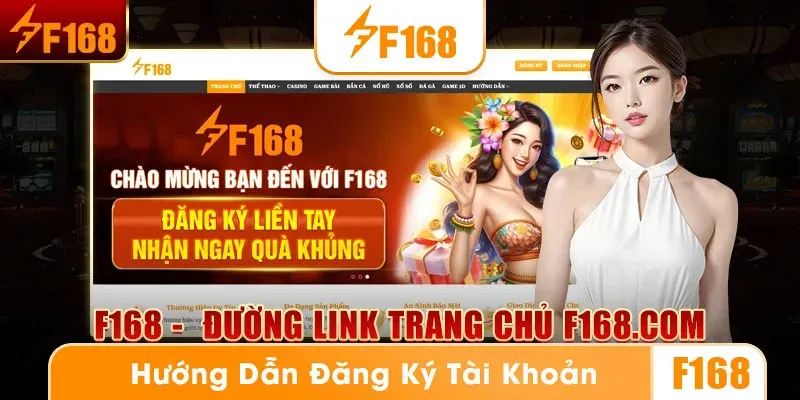 F168 15 Hướng dẫn đăng ký trở thành thành viên của F168